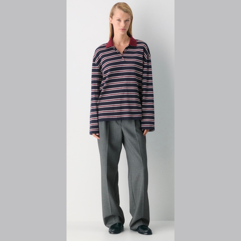 Aritzia - The Effortless Pant ™ - (Re)ssential in Heather Charcoal - Size 2